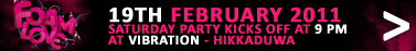 Foam Love 2011 - Hikkaduwa